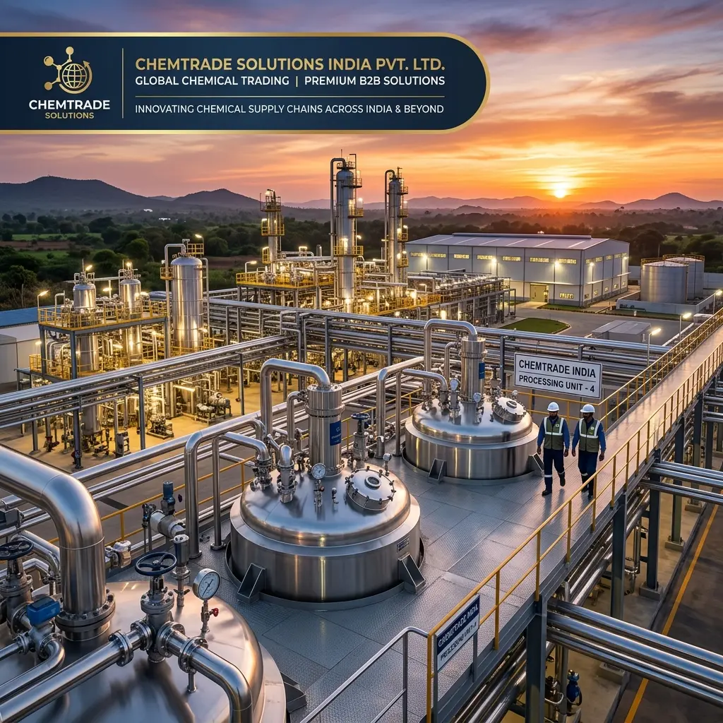 Modern Chemical Processing Plant